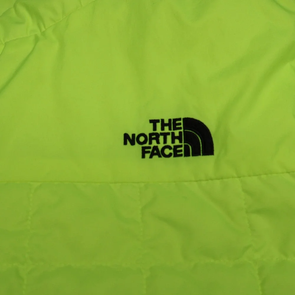North Face Jacket Mens XL Green ThermoBall Eco Full Zip Insulated Quilted Puffer